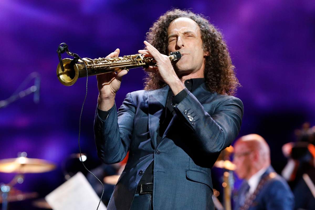 Kenny G performs during the 2017 Tribeca Film Festival Opening Gala premiere of 'Clive Davis: The Soundtrack of our Lives' at Radio City Music Hall on April 19, 2017 in New York City. 