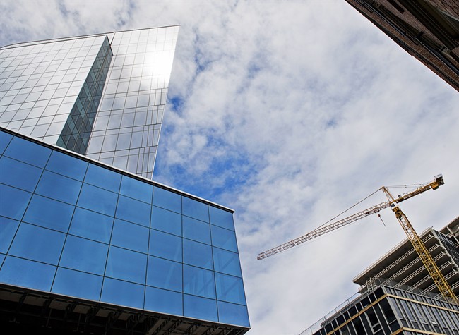 The Nova Centre, a mixed-use commercial development under construction in downtown Halifax, is seen on Monday, May 15, 2017. 