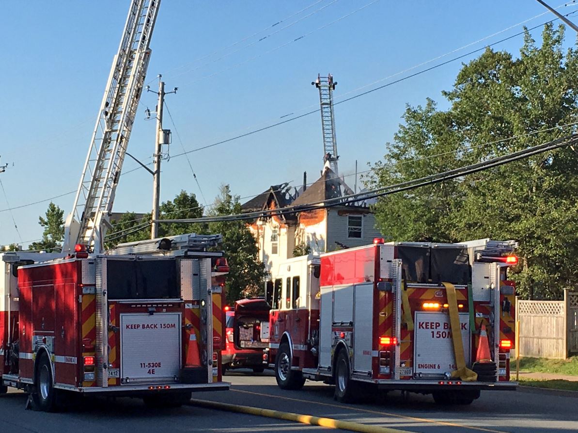 Halifax Fire battles blaze at residence in Clayton Park suburb - image