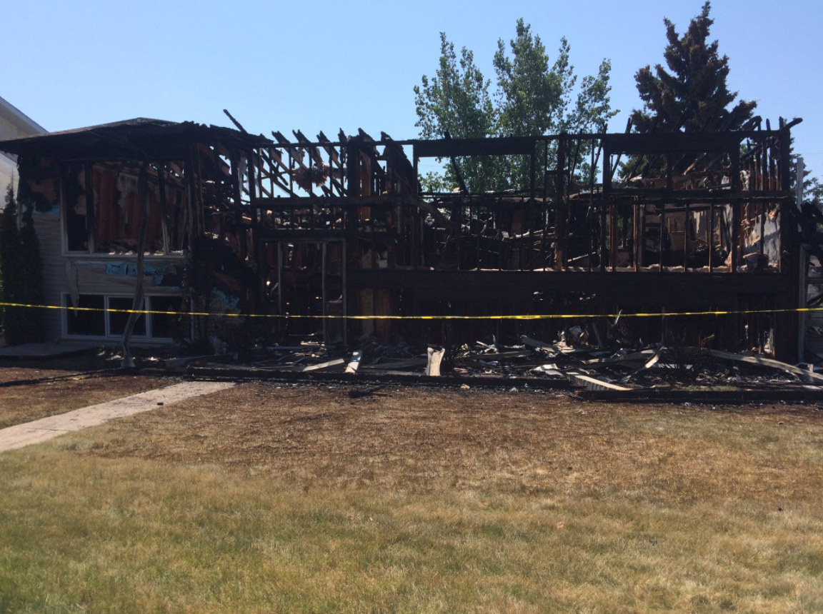 A couple is left homeless after their family home of more than 30 years is completely destroyed by fire.
