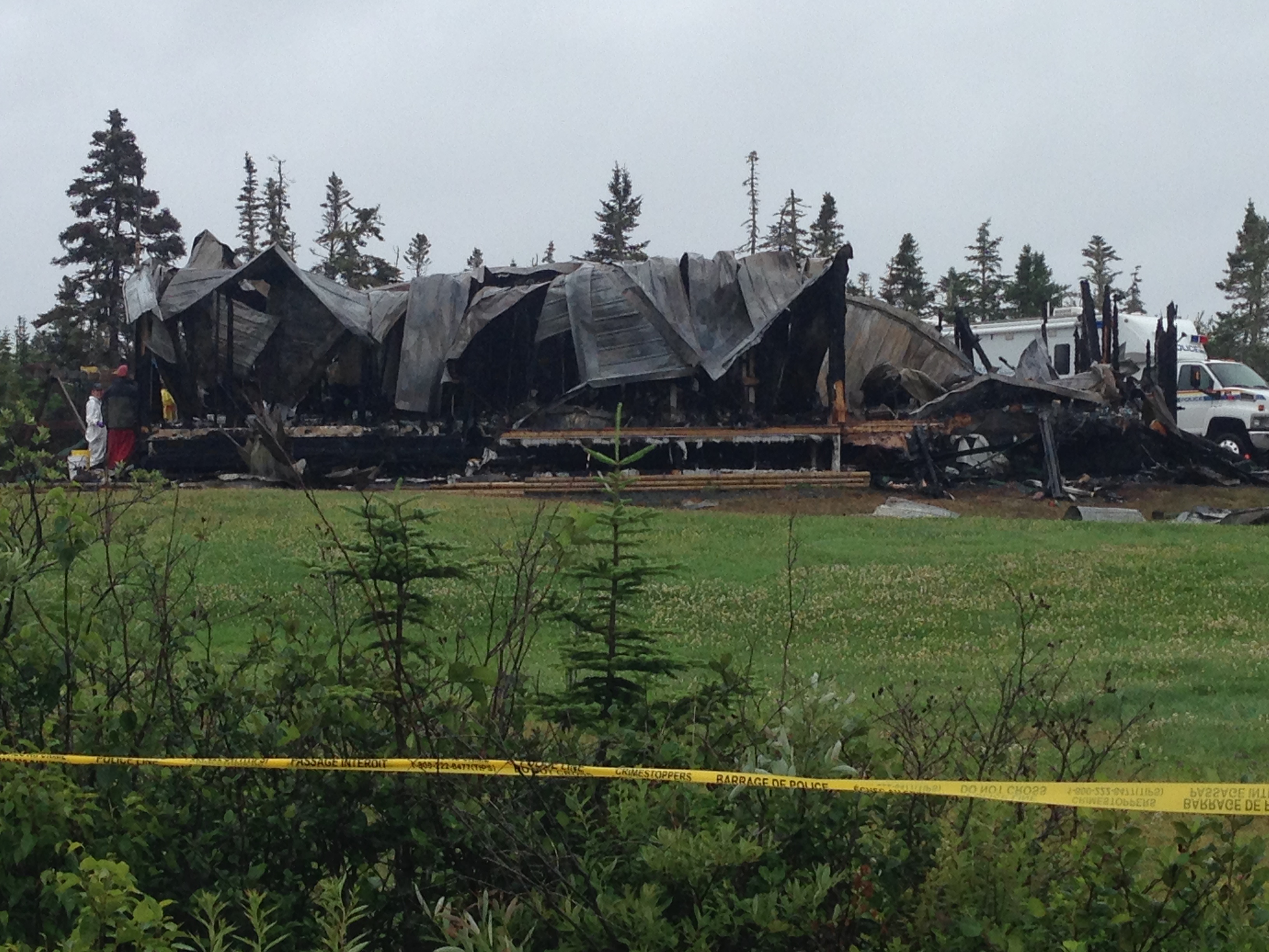 Nova Scotia RCMP investigating after human remains found at housefire ...