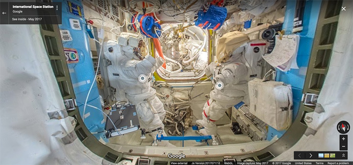 Google Street View lets you tour International Space Station - image