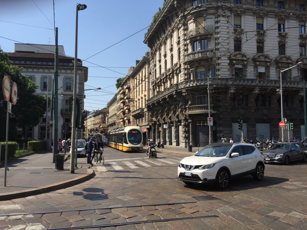 Italy skilfully melds the old and the new, like the LRT that moves through its historic areas, writes Scott Thompson.