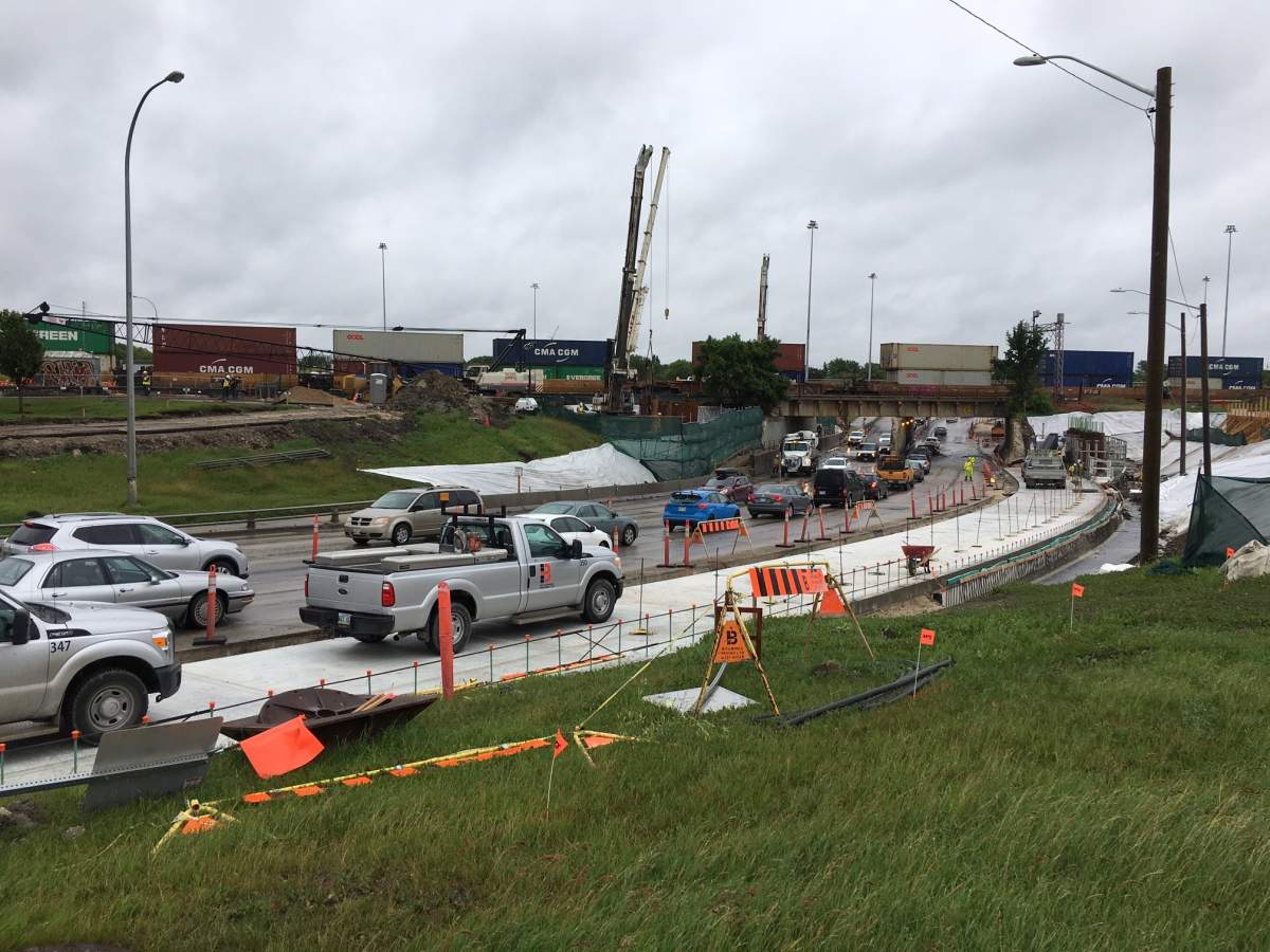 The Jubilee underpass, pictured here in July of 2017, was the launch site for the CAA Worst Road campaign Thursday.