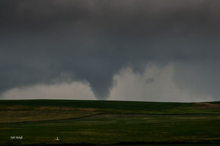 Tornado northwest of Calgary