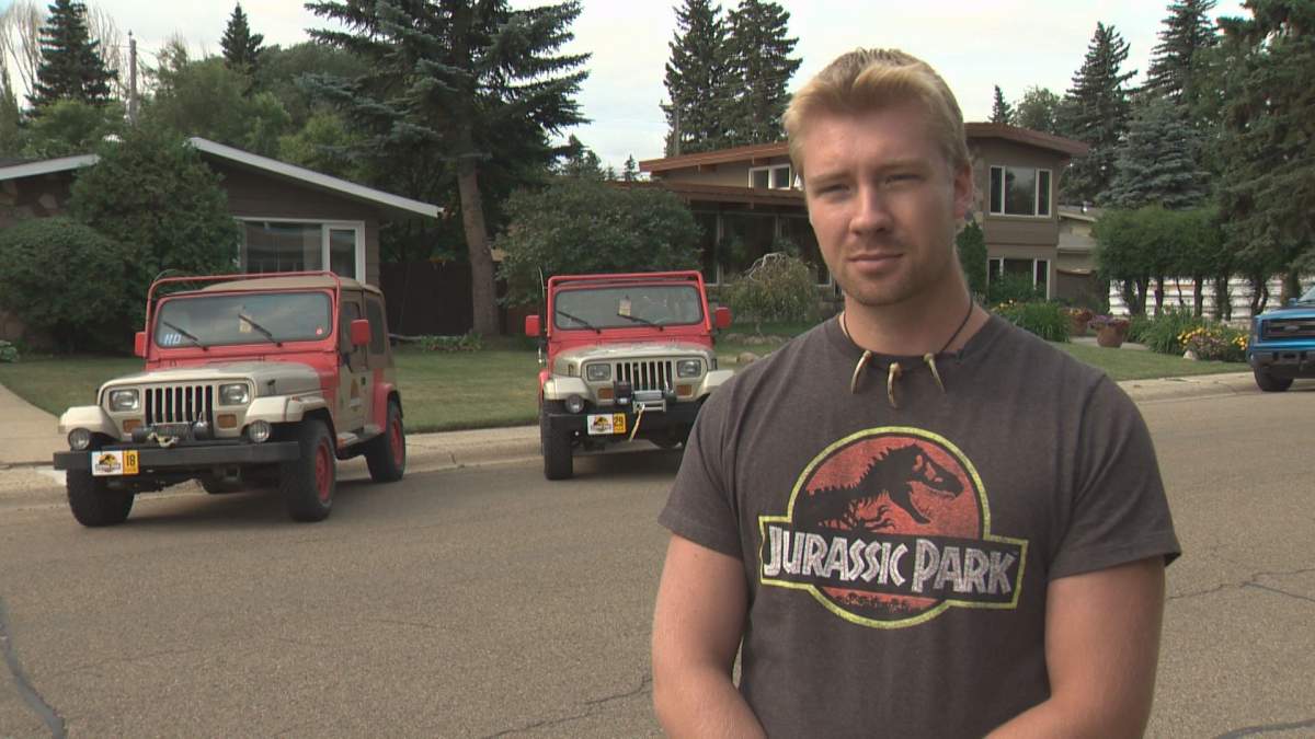 Michael Betton, owner of Jurassic Park Jeep #18.