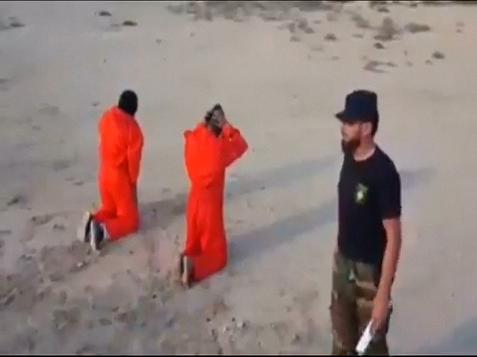 ISIS prisoners in Libya facing execution