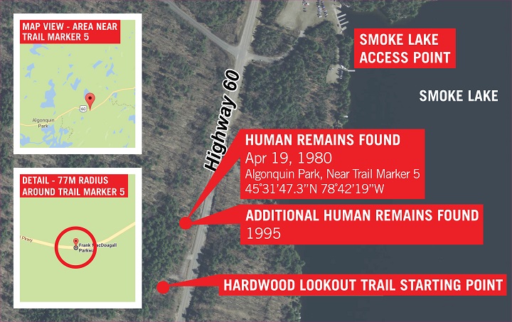 OPP use 3D facial reconstruction to help identify human remains found in Algonquin Park - image