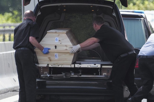 Forget peanuts and cracker jacks. One fan will be leaving Wednesday's Victoria HarbourCats game with a full funeral package. 