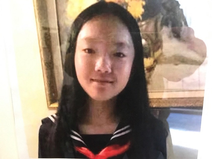 Burnaby RCMP show the photo of 13-year-old Marrisa Shen. Her body was found July 19, 2017.