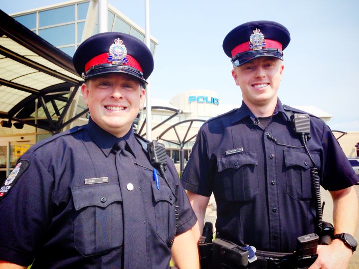 Kids attack Edmonton police officer with Nerf guns, hilarity ensues ...