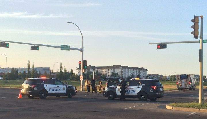 Police were called to a two-vehicle crash in northeast Edmonton that sent three people to hospital on Wednesday night.The crash occurred at 50 Street and Manning Drive and involved an SUV and a car.