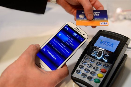 Point of sale terminal and phone used for digital payment