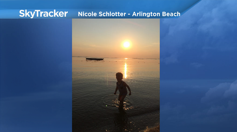 Another sunset photo taken at Arlington Beach, Sask.