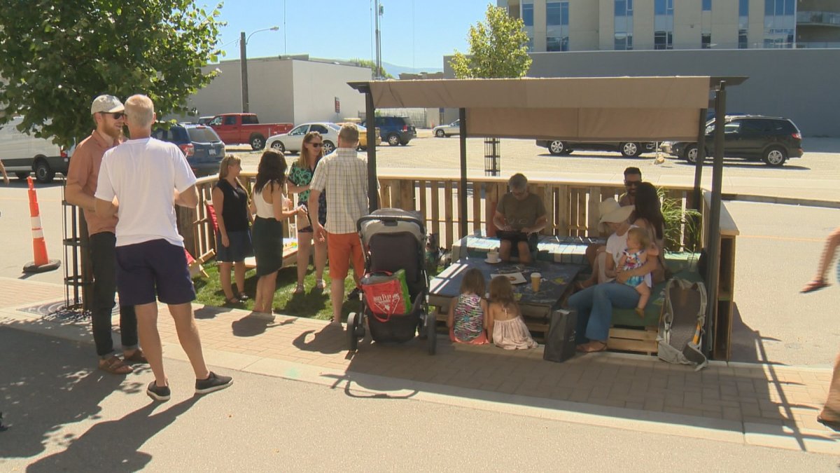 Parklets coulde help revamp Kelowna downtown core, UBCO student research suggests - image