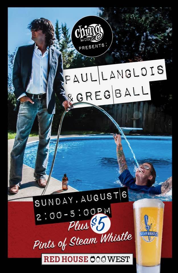 Ching Music Presents: Paul Langlois and Greg Ball - image