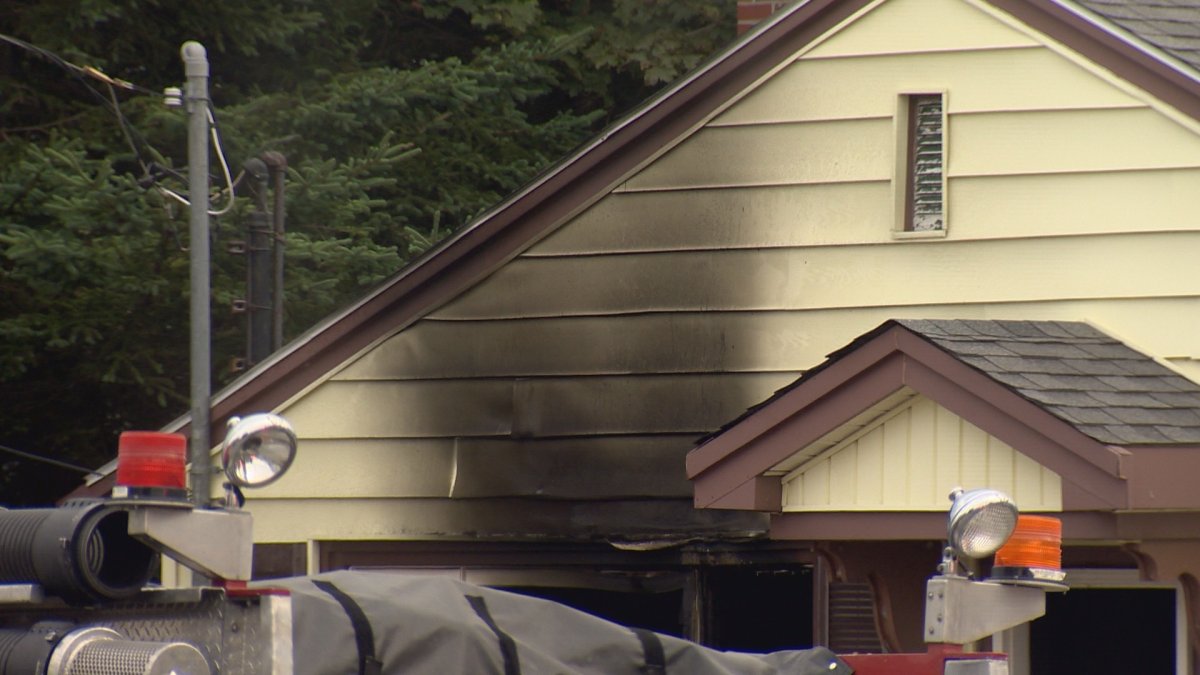 A Dartmouth house suffered significant damage in a fire that police say was caused by arson.