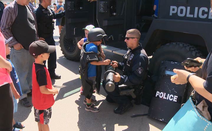 People are invited to an annual community barbecue on Wednesday hosted by the Saskatoon Police Service.