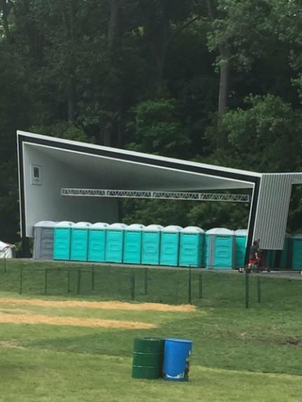 Rock the Park using new $672,000 pavilion to house porta potties - image