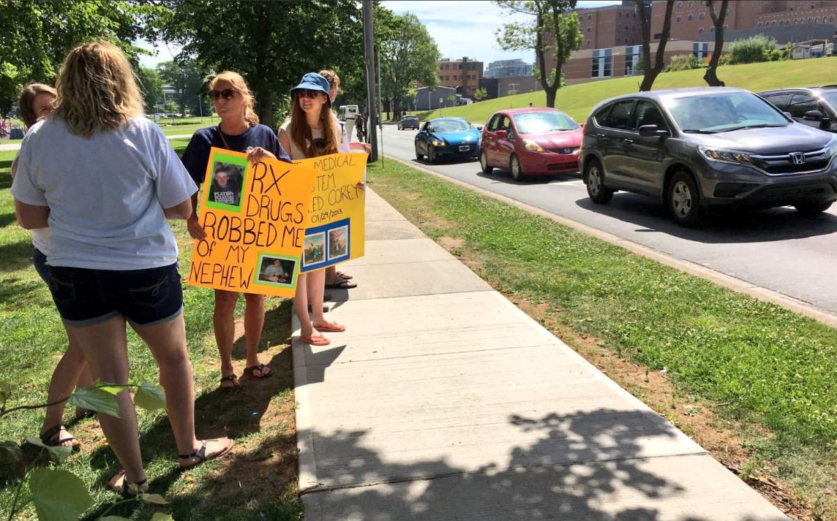 A rally was held Saturday in Halifax. 