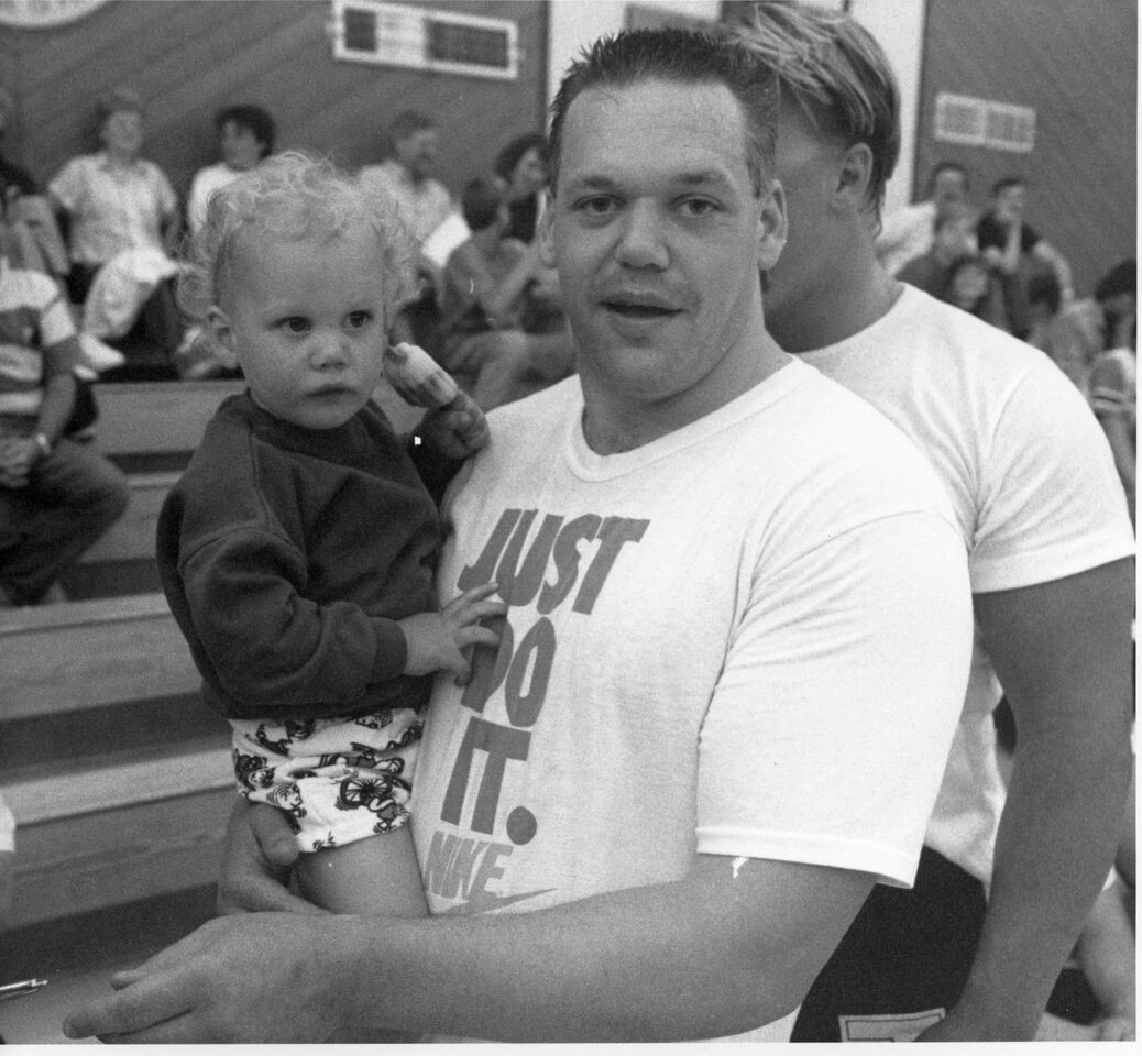 Rick Klassen with his son Chad.