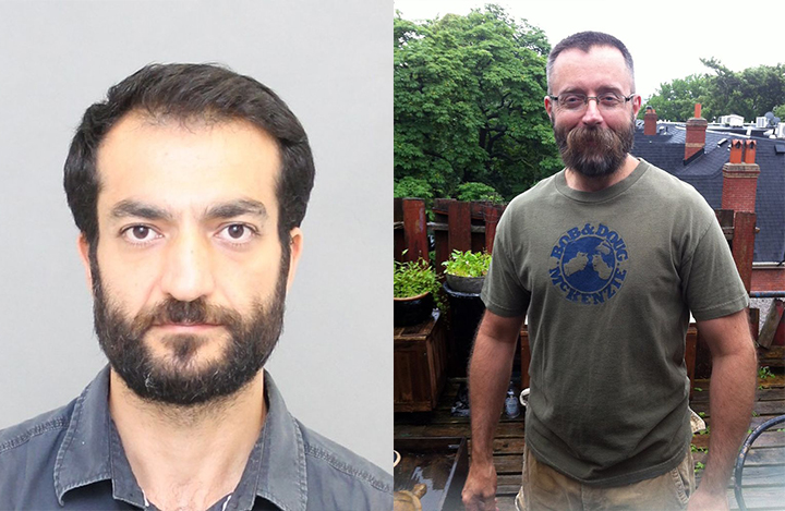 Selim Esen, 44, (left) and Andrew Kinsman, 49, (right), were reported missing from the city’s Church and Wellesley neighbourhood.