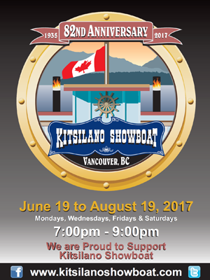 Kitsilano Show Boat Schedule 2017 – AUGUST - image