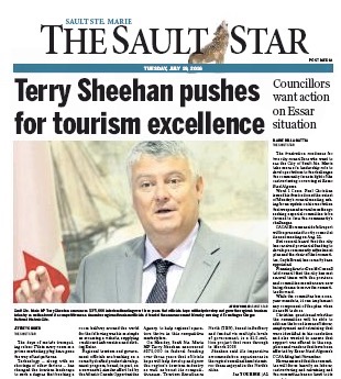 Handing out cheques gets an MP on the front page of the local paper, as it did in July, 2016, when Liberal MP Terry Sheehan made a funding announcement in his riding.