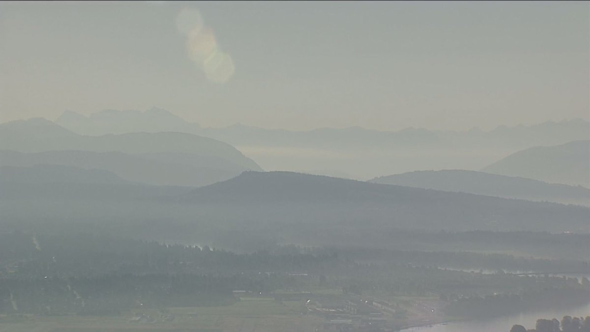 An air quality advisory has been issued for Metro Vancouver and the Fraser Valley. 