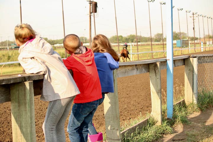 July 15: This Your Saskatchewan photo of the horse races in Saskatoon was taken by Taya Grueter.