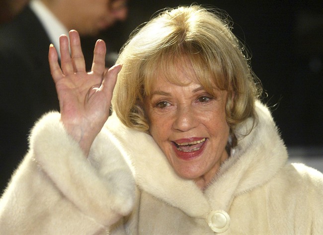 French Actress Jeanne Moreau at the 16th Annual European Film Awards in Berlin. French on December 6, 2003.