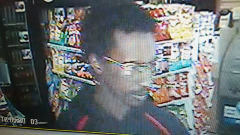 Police say person-of-interest Diana Liao may be travelling with this unknown male.