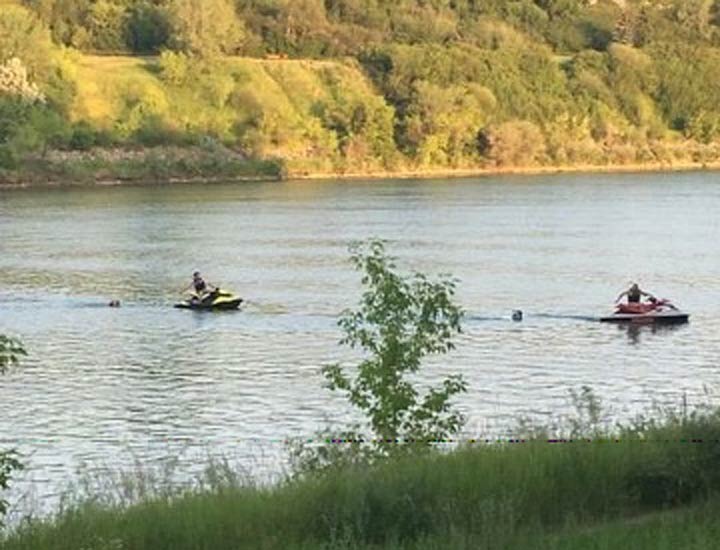 Emergency services in Saskatoon were called to a collision between two personal watercraft on the South Saskatchewan River.
