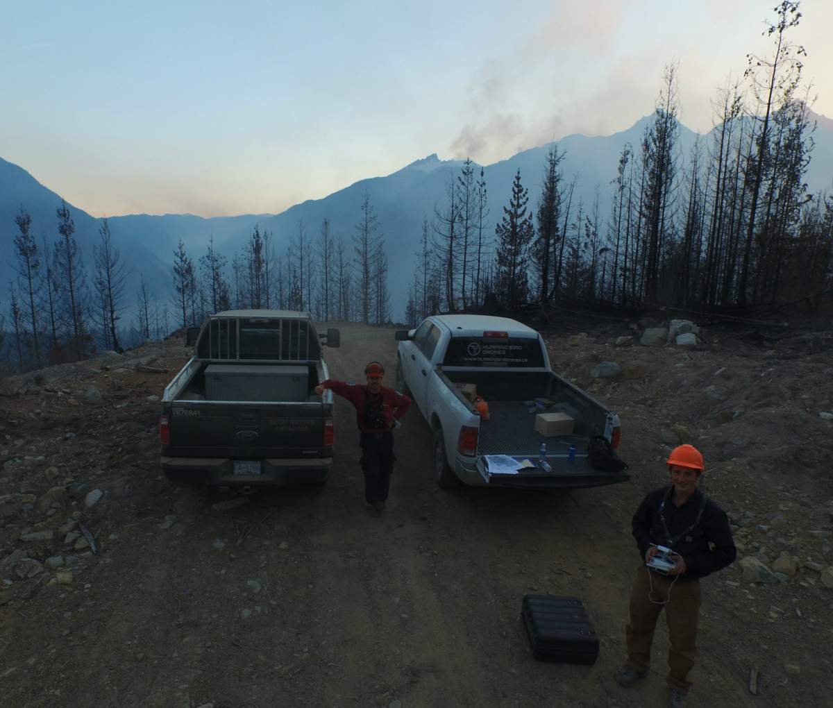 Hummingbird also partnered with Wildfire B.C. last year to test the technology in the field