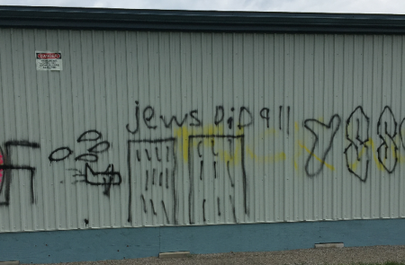 Teens face charges after ‘hateful’ graffiti sprayed on school walls in ...