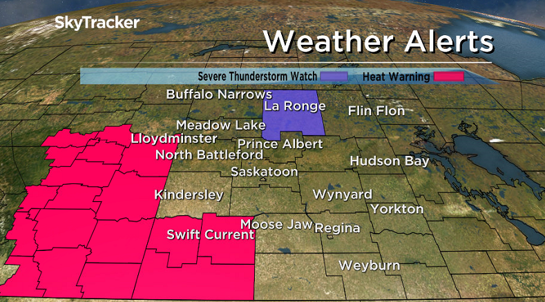 Saskatoon weather outlook: 30 degree temps with a heat wave move in ...