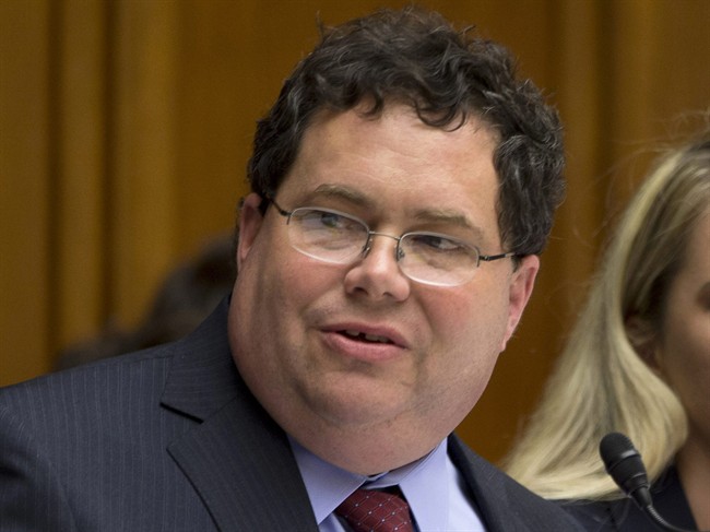 In this March 19, 2013 file photo, Rep. Blake Farenthold, R-Texas is seen on Capitol Hill in Washington.