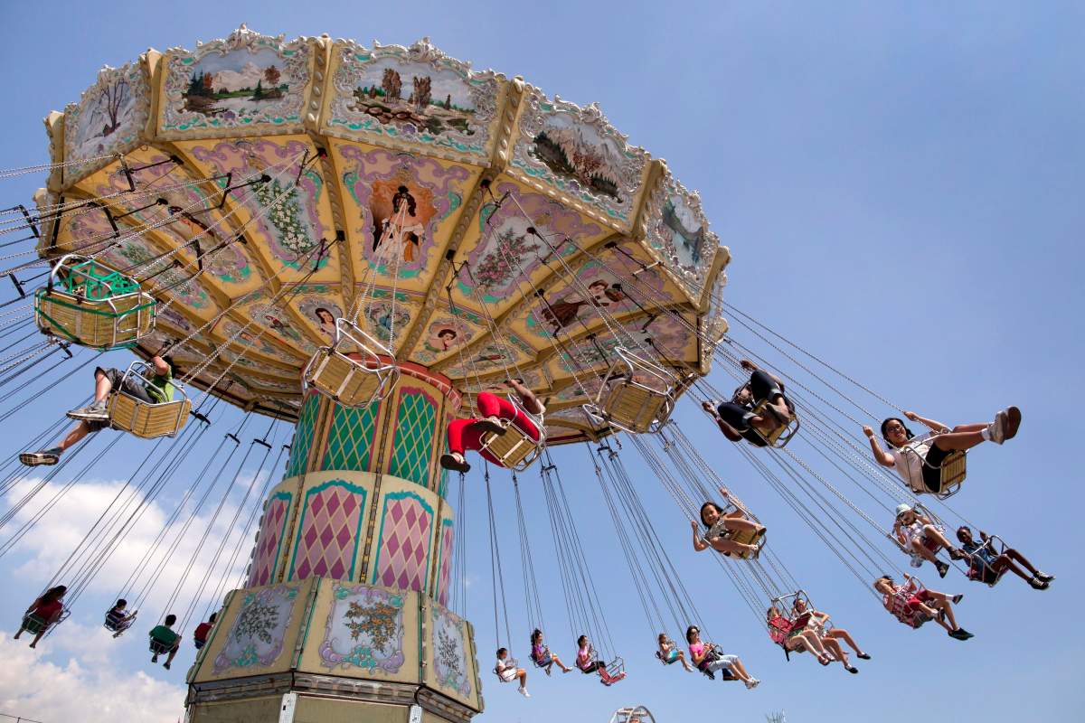 The Canadian National Exhibition is open on Labour Day.