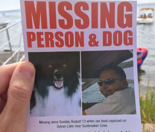 Loved ones continue to search for a missing boater on Sylvan Lake. 