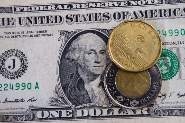 U.S and Canadian currency.