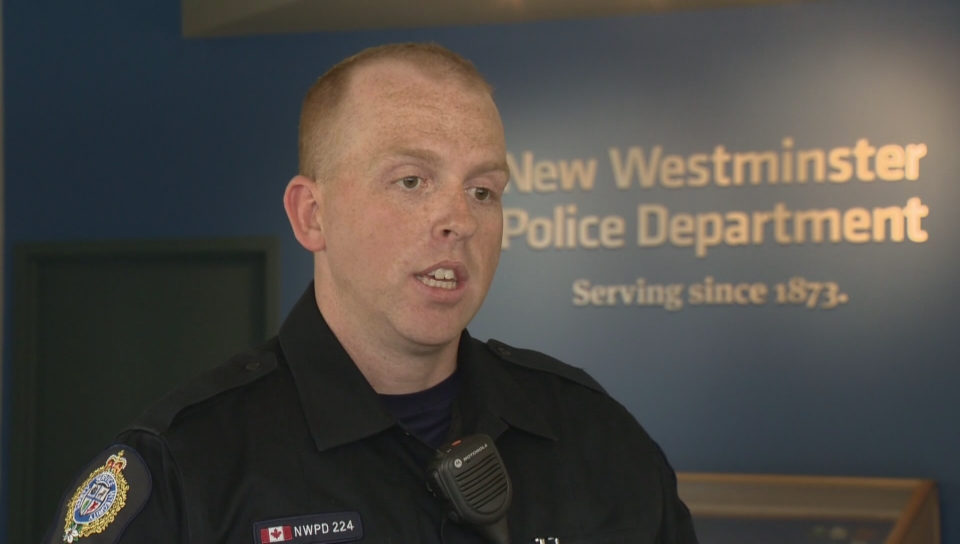 New Westminster Police Sgt. Jeff Scott.