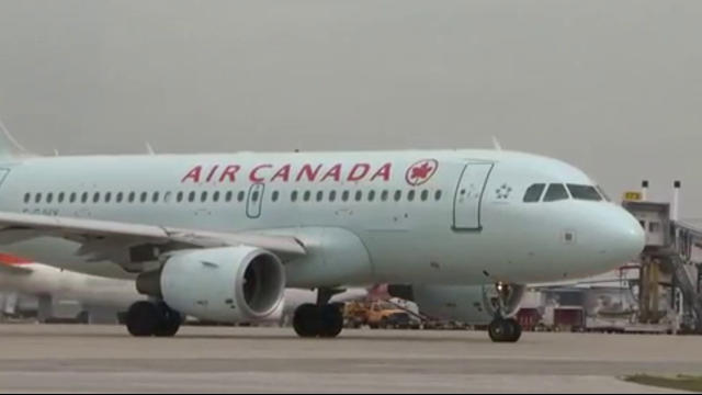 A pregnant Winnipeg businesswoman says she wasn't taken seriously when her seatmate became physically aggressive onboard an Air Canada flight.