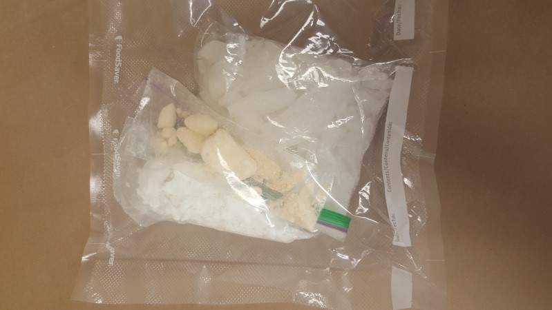 Drugs seized by police.
