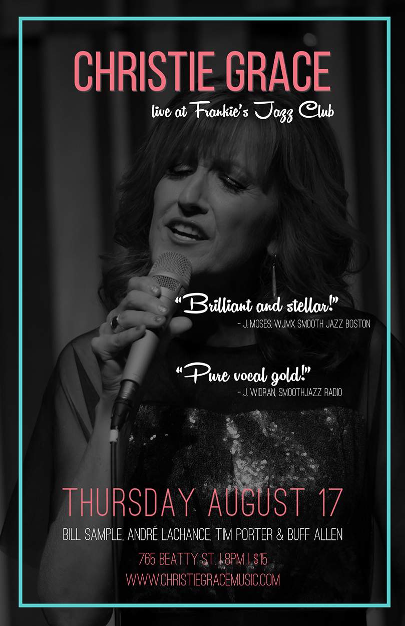 Frankie’s Jazz Presents Christie Grace - image