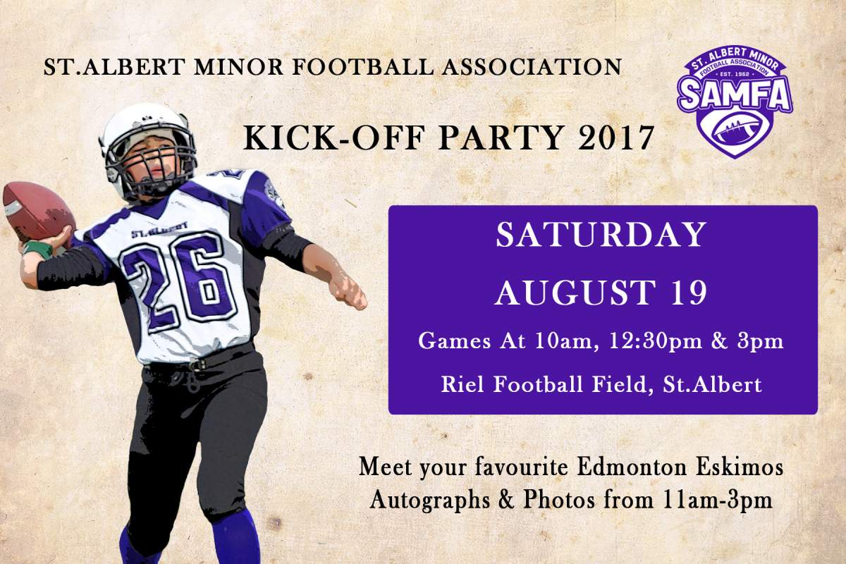 St Albert Minor Football Kick-Off Party - image