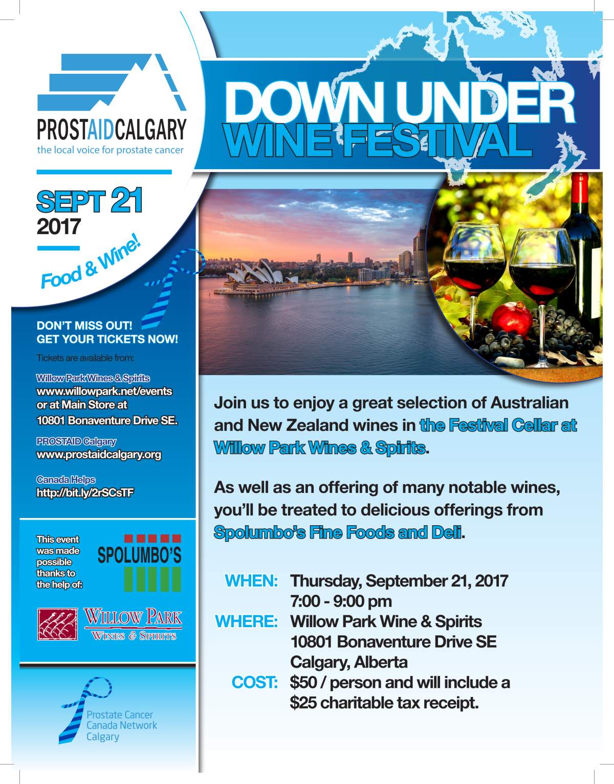 PROSTAID Calgary’s Down Under Wine Festival Fundraiser - image