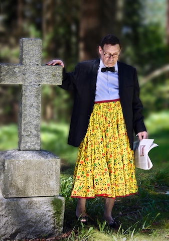 OBIT: a deathly serious comedy - image