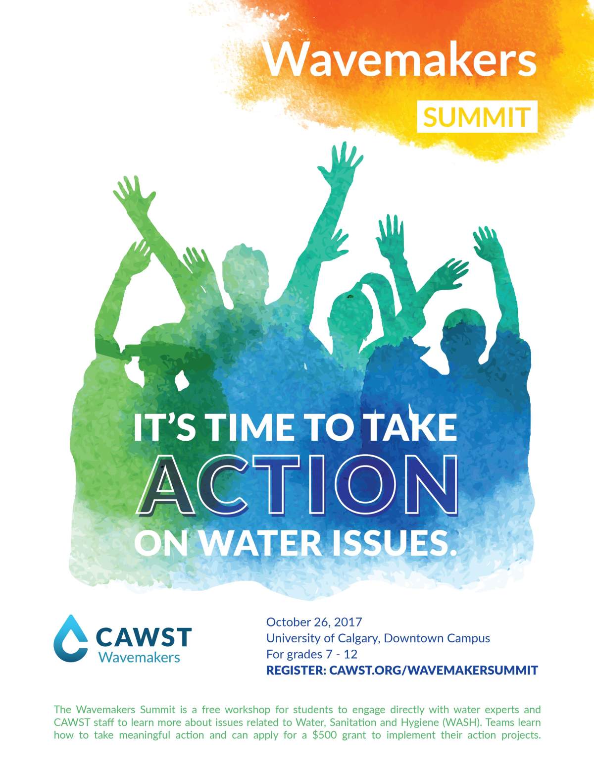 CAWST Youth Wavemakers Summit - image