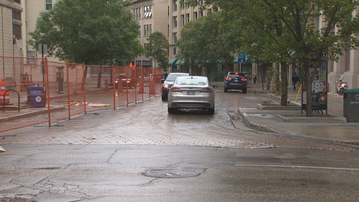 A section of Albert Street at Notre Dame is causing a dangerous headache for drivers and pedestrians.