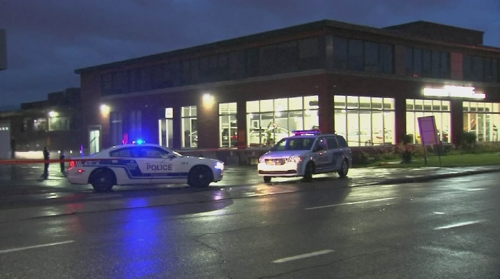 The arson squad is investigating after a business in the Town of Mount Royal was the target of an arson attack early Sunday morning, Aug. 13, 2017.